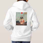 南極放送Tシャツ パーカ (裏面)