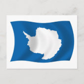 南極旗はがき ポストカード (正面)