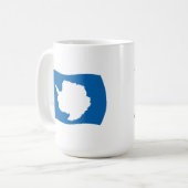 南極旗マグカップ コーヒーマグカップ (正面左)