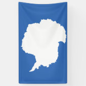 南極旗 横断幕 (縦)