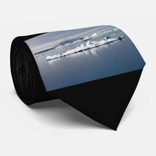 南極景観 ネクタイ (ロール)