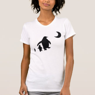 南極月光のペンギン Tシャツ