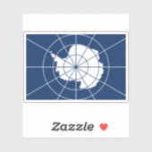 南極条約国旗 シール (シート)