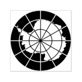 南極条約方式の自墨加工ゴム印 セルフインキングスタンプ (デザイン)