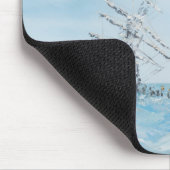 南極氷によって引っ掛かる持久力。 色彩の鮮やか マウスパッド (コーナー)