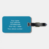 南極氷山写真(文字) ラゲッジタグ (裏面横)