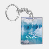 南極氷山文字 キーホルダー (正面左)