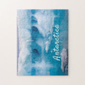 南極氷山文字 ジグソーパズル (縦)