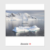 南極氷山 シール (シート)
