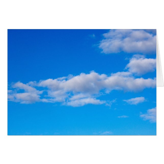 南極西部上空の積雲 (正面横)