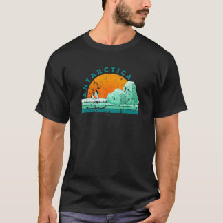 南極観光客ヴィンテージのベスセントラル休暇ギフト Tシャツ