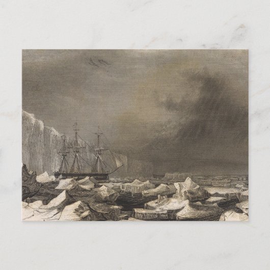 南極3 ポストカード (正面)