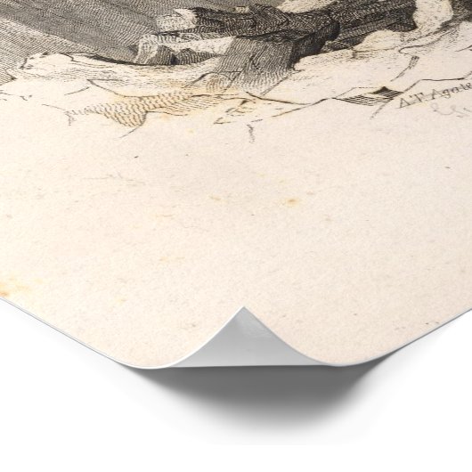 南極4 ポスター (角)