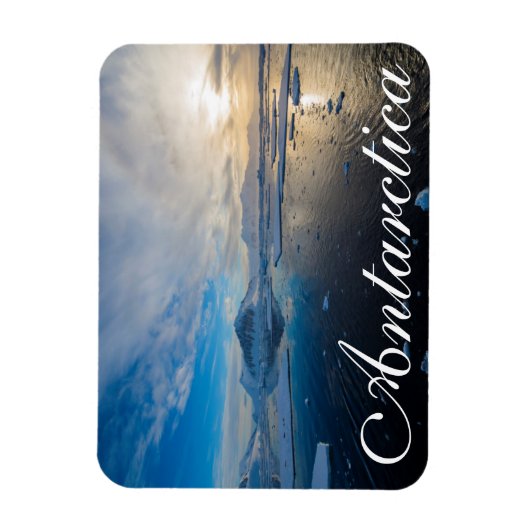 南極.アデレード島付近。ザガレット2 マグネット (縦)