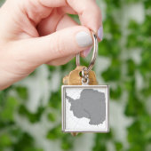 南極 キーホルダー (手)