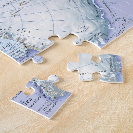 南極 ジグソーパズル (側面)