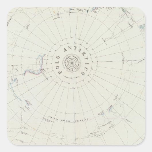 南極 スクエアシール (正面)