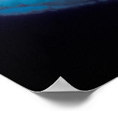 南極、パラダイス湾。クリスタルの氷山 ポスター (角)