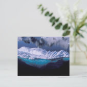 南極、パラダイス湾。クリスタルの氷山 ポストカード (スタンド正面)