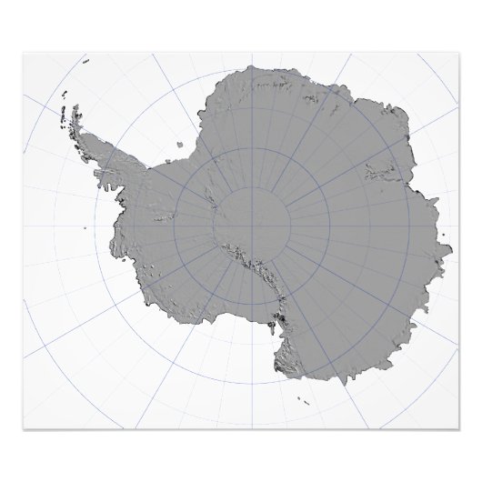 南極 フォトプリント            (正面)