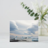 南極.ブラウンブラフ。レンチキュラー雲 ポストカード (スタンド正面)