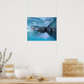 南極 ポスター (キッチン)