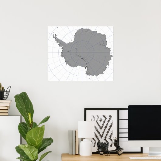 南極 ポスター (ホームオフィス)