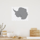 南極 ポスター (キッチン)