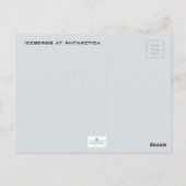 南極 ポストカード (裏面)