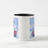 南極、ロス島、マクマード基地、USCG マグカップ (中央)