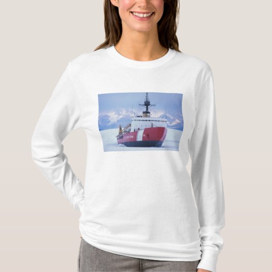 南極、ロス島、マクマード基地、USCG Tシャツ (正面)