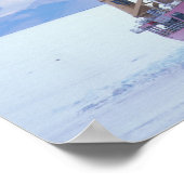 南極、ロス島、マクマード駅、USCG ポスター (角)