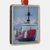 南極、ロス島、マクマード駅、USCG メタルオーナメント (右)