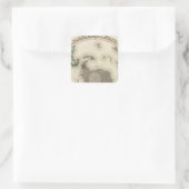 南極、南半球 スクエアシール (バッグ)