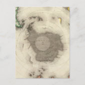 南極、南半球 ポストカード (正面)