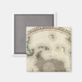 南極、南半球 マグネット (正面/裏面)