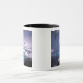 南極。南極の氷景2 マグカップ (中央)