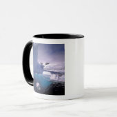 南極。南極の氷景2 マグカップ (正面左)
