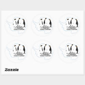 南極・南海連合ステッカー ラウンドシール (シート)