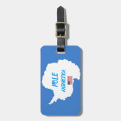 南極(極荷物タグ) ラゲッジタグ (正面縦)