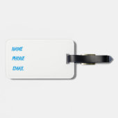 南極(極荷物タグ) ラゲッジタグ (裏面横)