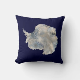 南極（NASAブルーマーブルイメージ） クッション