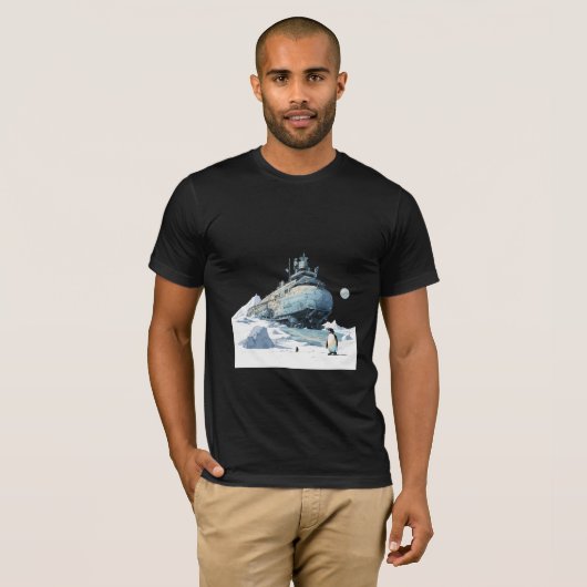 南極 Tシャツ (正面フル)