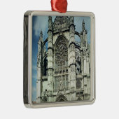 南正面の外観 メタルオーナメント (右)