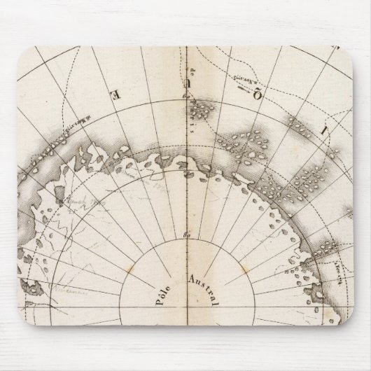 南氷図 マウスパッド (正面)