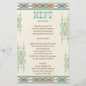 南洋ボホ族の結婚メニュー (正面)