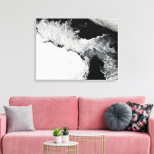 南海の海氷 キャンバスプリント (インサイチュ (リビング))