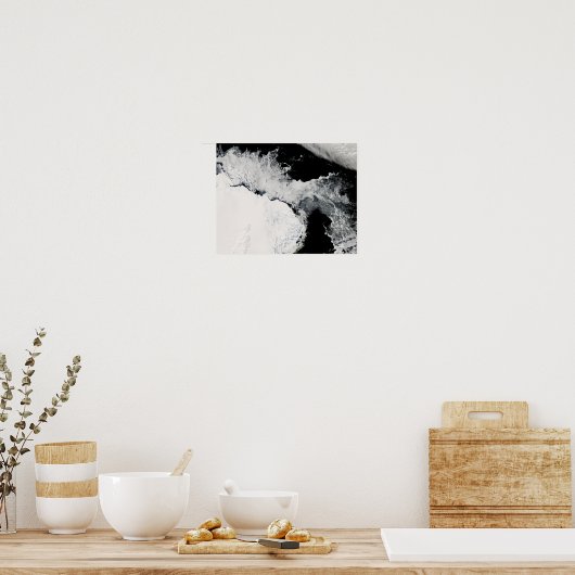 南海の海氷 ポスター (キッチン)