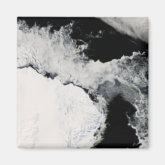 南海の海氷 マグネット (正面)