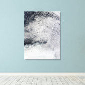 南海の雲のパターンと海氷 キャンバスプリント (インサイチュ (ウッドフロア))